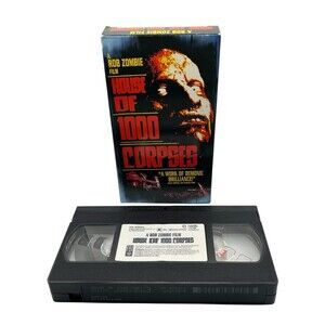 House of 1000 Corpses Horror VHS Rob Zombie Vintage Cult OOP 2002 Lionsgate